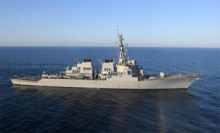 El destructor de misiles guiados USS Porter Rusia no descarta que EEUU comete un nuevo ataque contra Siria